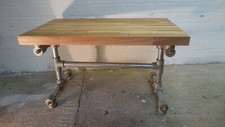 Industrial coffee table - coffee,