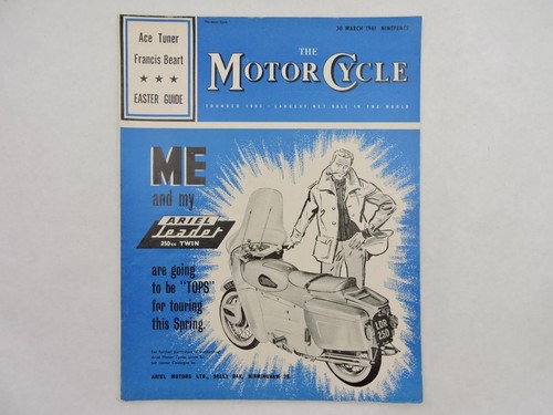 March 1961 motor cycle - march,