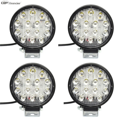 4pcs 42w spot work - work, led
