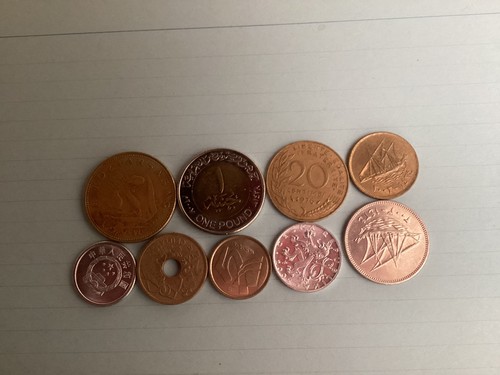 Job lot mixed foreign - foreign, coins