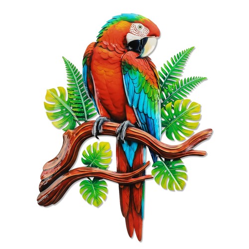 Yiya metal parrot wall - yiya, art