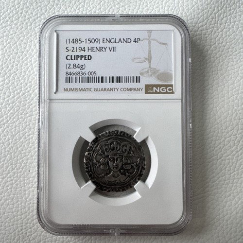 England 1485 1509 - 1485-1509, groat