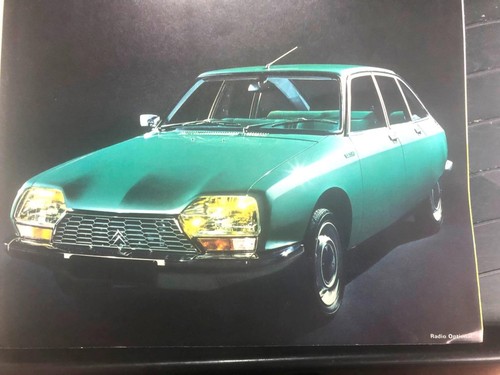 Citroen page fold out - gs, x