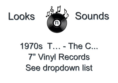 1970s vinyls various - 7",