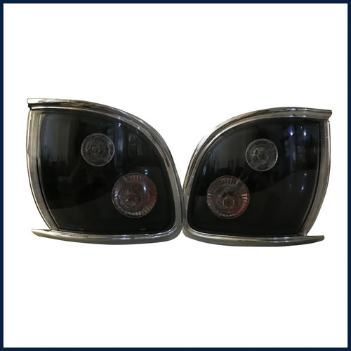 Black front corner lamps - corner, turn