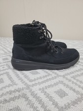 EUC Black Skechers Glacial