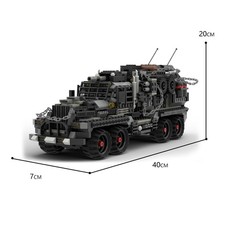 8x8 Offroad Truck Model with