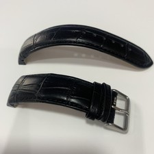 Genuine Rotary 22mm Black Leather Strap For Rotary GB03425/04 Watches
