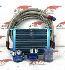 Large oil cooler & filter