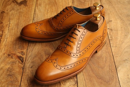 Barker tan brown - brown, leather