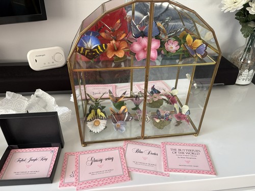 Franklin mint butterflies of - franklin,