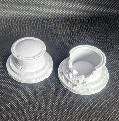 Mordheim terrain well for - terrain, x2