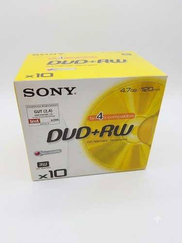 Sony dvd 7gb - dvd-rw, min