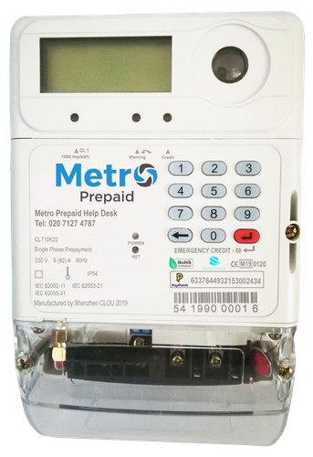 Prepaid electric metro - prepaid, card