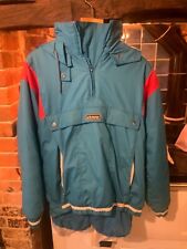 Vintage 80’s Campri Ski Jacket & Salopettes trousers Medium Turquoise! Teen M