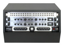 Black 4u angled 19" inch