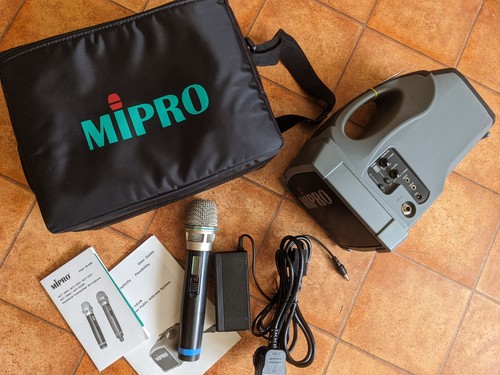Mipro portable microphone - portable, pa