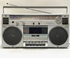 Vintage Toshiba RT-120S Boombox Cassette Recorder Retro Ghettoblaster