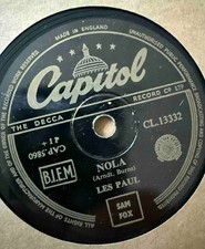 Vintage 78 rpm records - lovely HMV box, most records in covers