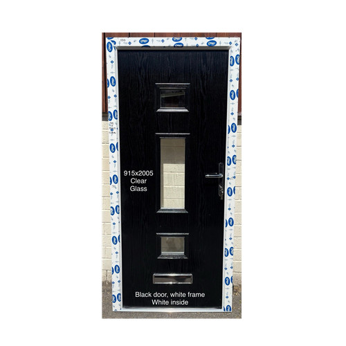 Halo black front entrance - black,