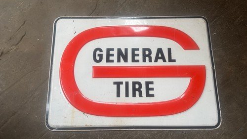 General tire metal sign - tire,