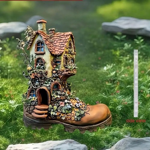 Shoe shaped fairy tale castle - fairy,