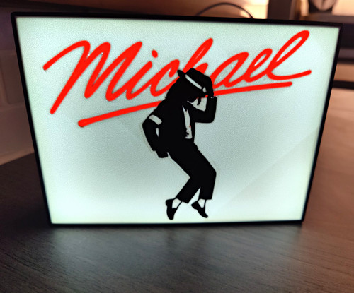 Michael jackson lighted light - jackson,