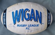 Wigan Rugby League Signed Ball