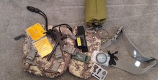 Emergency Survival Kit - 9+ outdoor tactical  waist bag