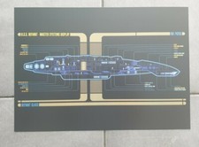 Star Trek Lcars A3  poster uss defiant 