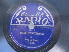 MUSIC HALL 78 RPM 8in DICK