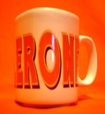 Toblerone Chocolate Triangular Shaped/Design Tea/Coffee Mug Excellent Condition