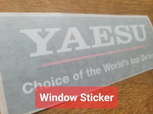 Yaesu car window radio - car,