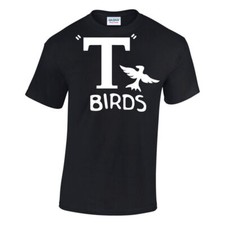Movie Rydell Retro Top T Birds Inspired Mens Kids Grease John Travolta Tshirt