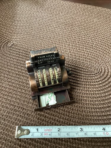 Miniature old fashioned cash - fashioned,