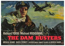 The Dam Busters Reproduction Movie Poster Print World War 2 War Movie Wall Art