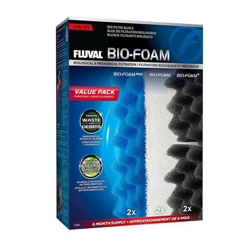 Fluval 306 307 bio - fluval, bio-foam