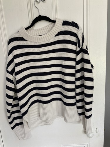 Ladies striped jumper size - h&m,