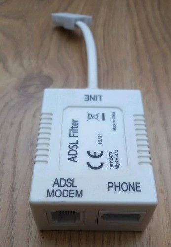 Adsl adsl2 microfilter - adsl/adsl2+,
