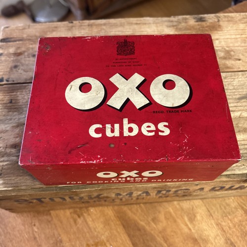 Vintage traditional oxo cubes - vintage,
