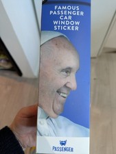 Pope Francis Car Window