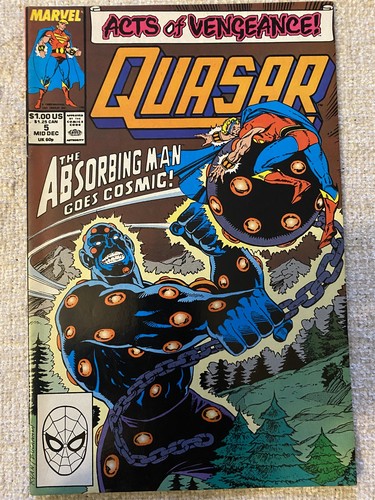 Quasar marvel comics 1989 - #5,