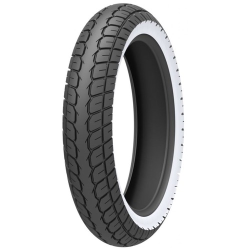 White wall scooter moped tyre - wall,