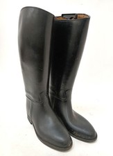 HARRY HALL Classic Style Tall Waterproof Black Horse Riding Boots UK 4.5-5 EU 38