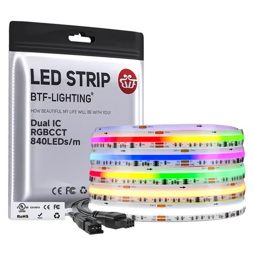 Addressable rgb cct led strip - led,