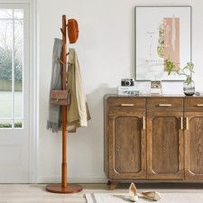 Wooden coat stand rack - coat,
