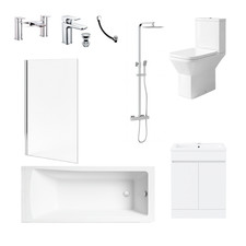 Complete bathroom suite - complete,