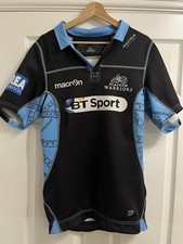 GLASGOW WARRIORS 2015/16 Men’s Macron Home Shirt Size XL