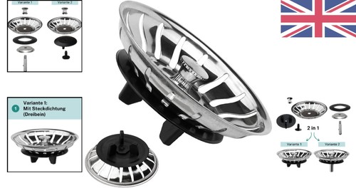 Sink plug strainer - plug,