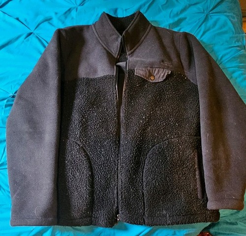 Weird fish fleece jacket - fleece, xl